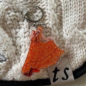 The Eras Tour Keychain Taylor Swift Marjorie evermore Swiftie Gift